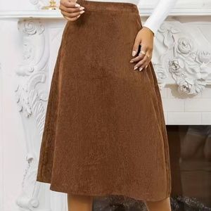 Women’s corduroy skirt